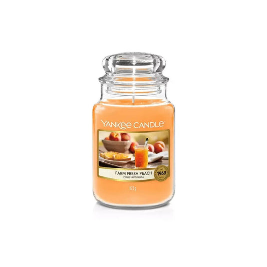 Candela Yankee Candle Farm Fresh Peach 623g