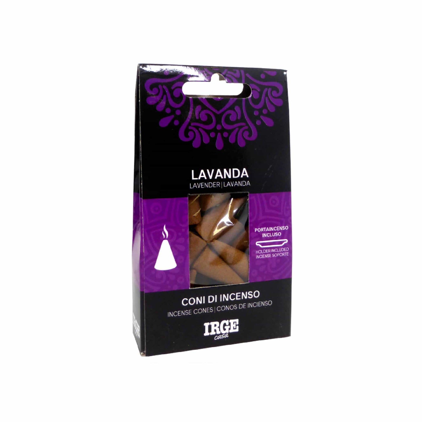 Coni Incenso 12 Pezzi Lavanda