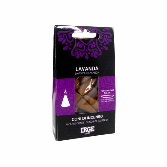 Coni Incenso 12 Pezzi Lavanda