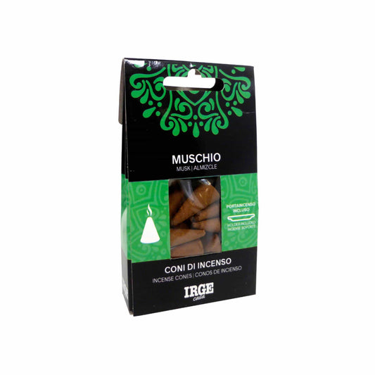 Coni Incenso 12 Pezzi Muschio