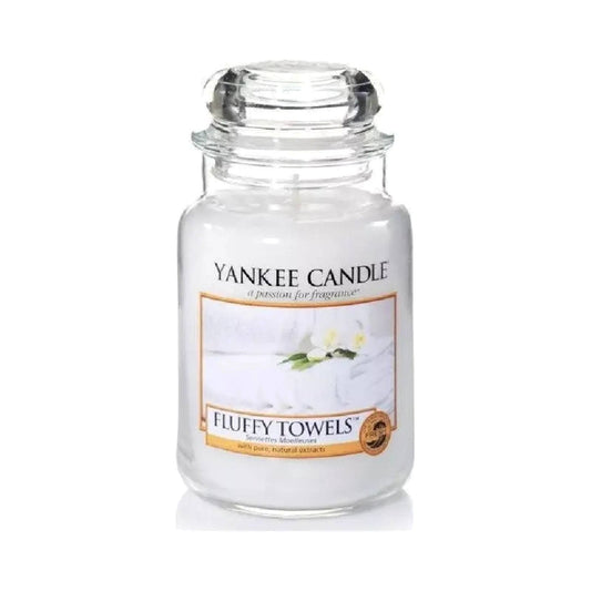 Candela Yankee Candle Fluffy Towels 623g