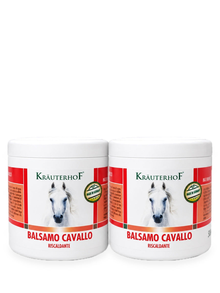 Confezione Doppia - Krauterhof Balsamo di Cavallo Rosso Riscaldante