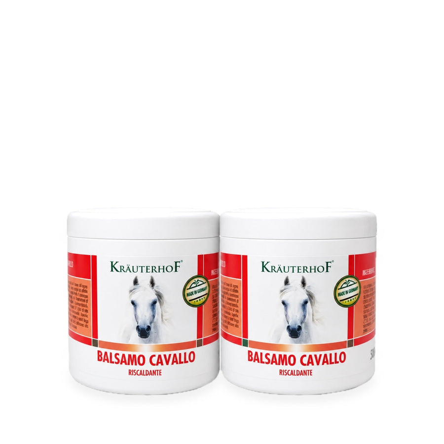 Confezione Doppia - Krauterhof Balsamo di Cavallo Rosso Riscaldante