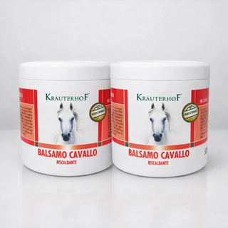 Confezione Doppia - Krauterhof Balsamo di Cavallo Rosso Riscaldante
