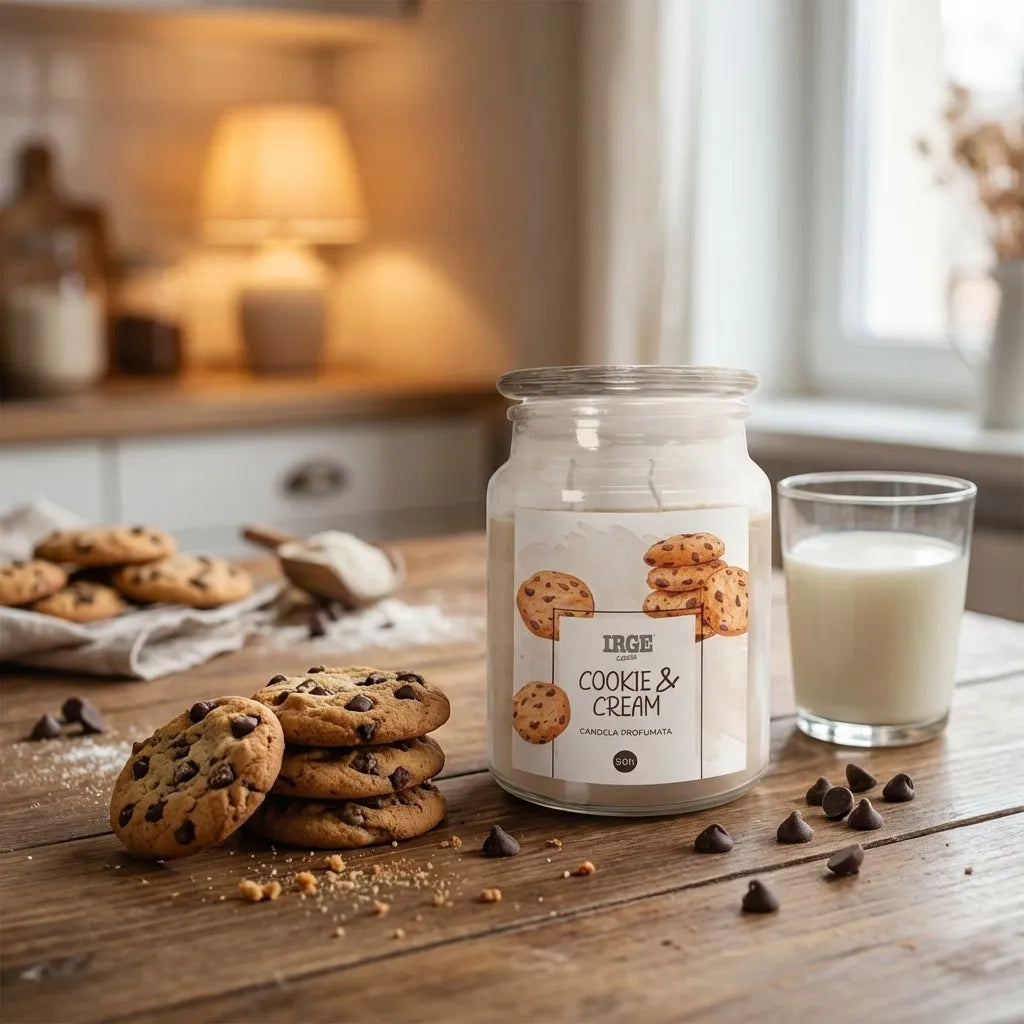 Candela Profumata Biscotto E Crema 510G