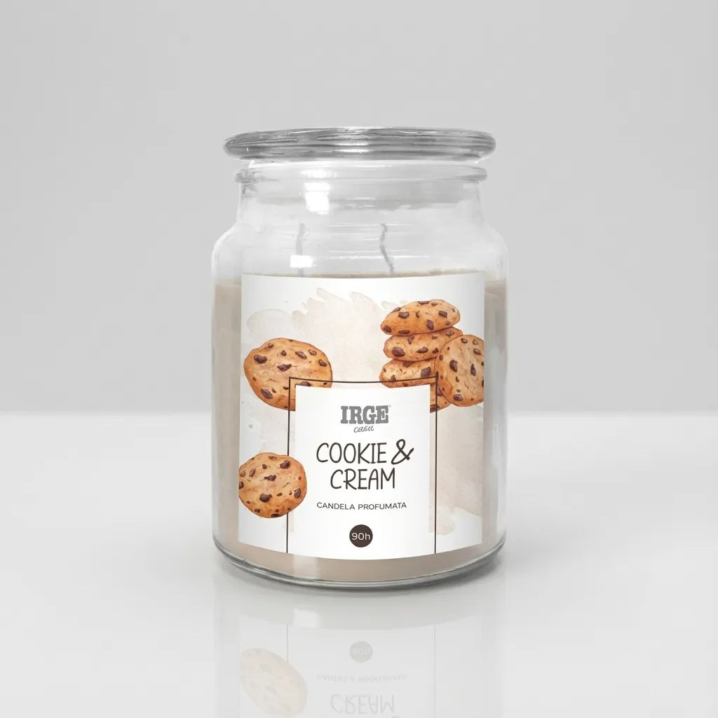 Candela Profumata Biscotto E Crema 510G