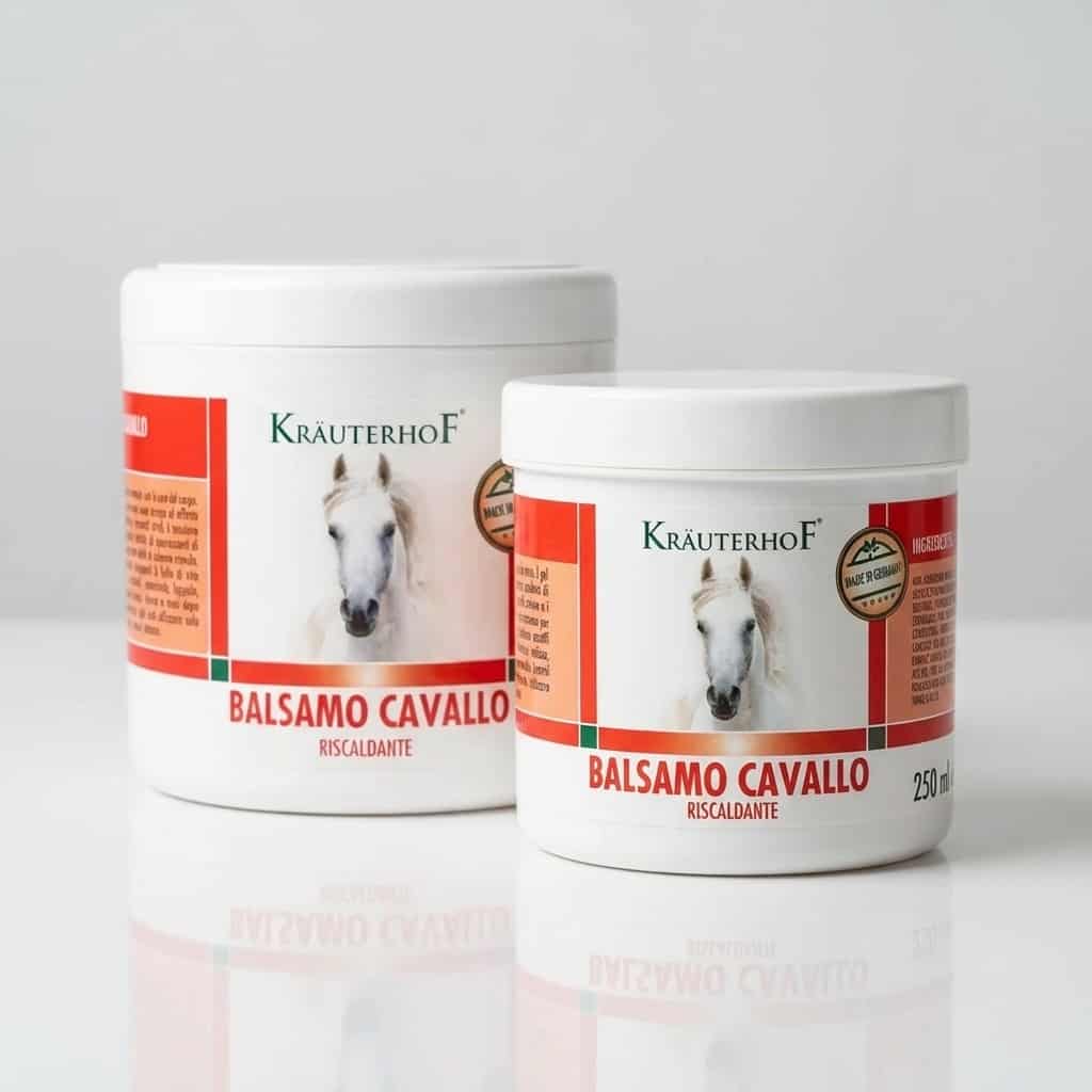Confezione Doppia - Krauterhof Balsamo di Cavallo Rosso Riscaldante