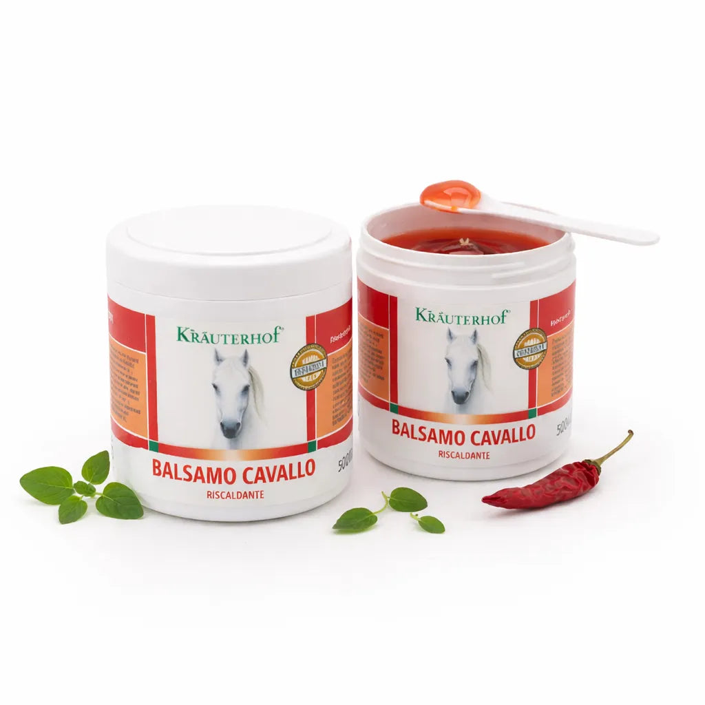 Confezione Doppia - Krauterhof Balsamo di Cavallo Rosso Riscaldante