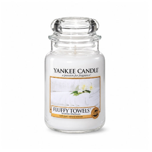 Candela Yankee Candle Fluffy Towels 623g