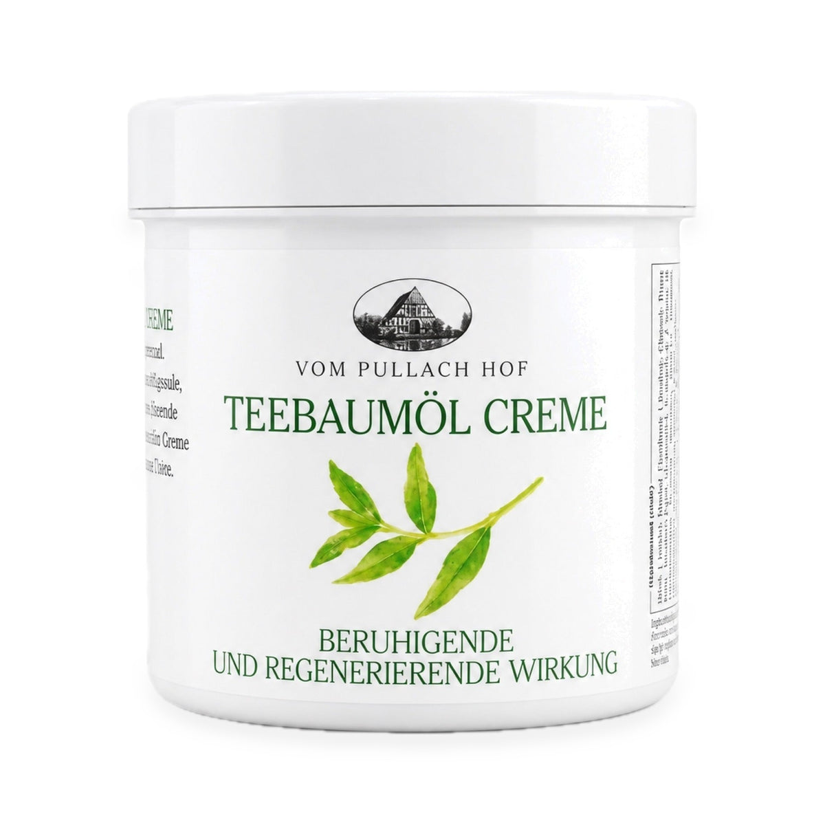 Crema Tea Tree lenitiva e rigenerante Vom Pullach Hof 250 ml