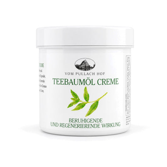 Crema Tea Tree lenitiva e rigenerante Vom Pullach Hof 250 ml