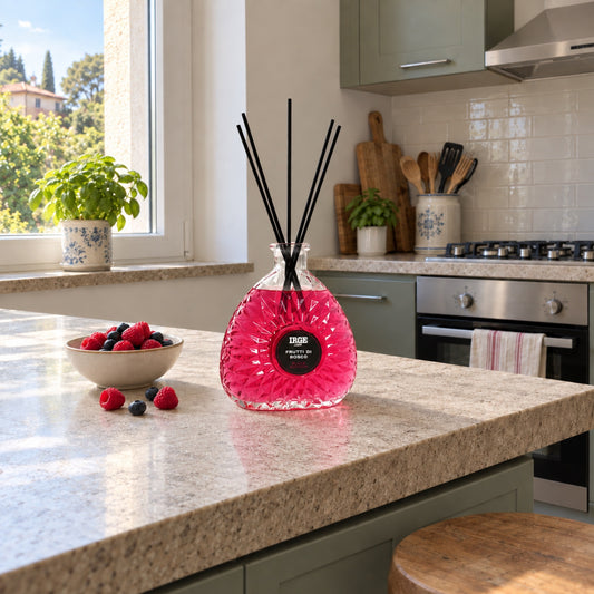 In cucina, con i frutti di bosco