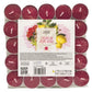 Candeline Tealight Profumate 25 Pezzi